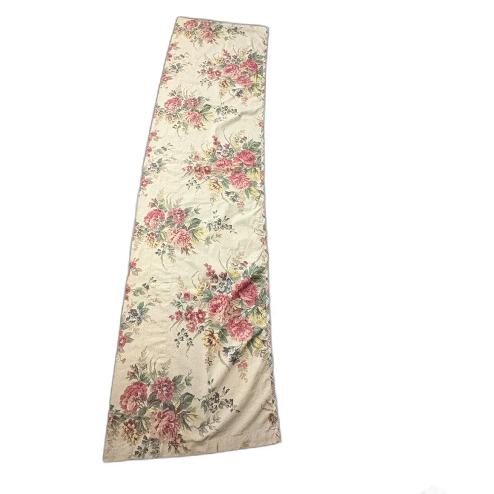 Chaps Home Wainscott Floral Valance NIP Vintage